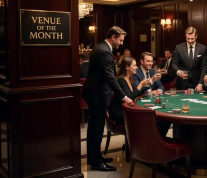 Luxusní restaurace oceněná jako podnik měsíce pro pokerový večer